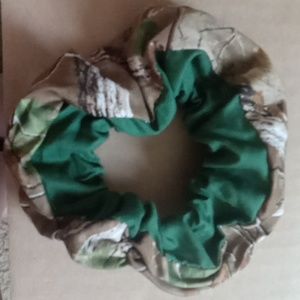 Handmade Camo King Scrunchy